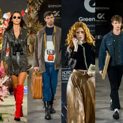 Emaus Gizarte Fundazioa reafirmó su posición como pionera en la moda sostenible de Gipuzkoa, en la pasarela GK Green Fashion