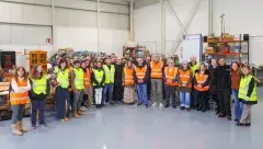 Concluímos con éxito las jornadas de puertas abiertas a nuestras plantas de tratamiento de residuos de Errenteria y Urnieta, con capacidad para gestionar más de 2.500 toneladas